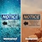 Signmission No Deliveries To This Entrance Sign, Vinyl Decal, 10in W x 7in L, 2PK OS-2PACK-NS-D-710-L-14475 - alternate 3